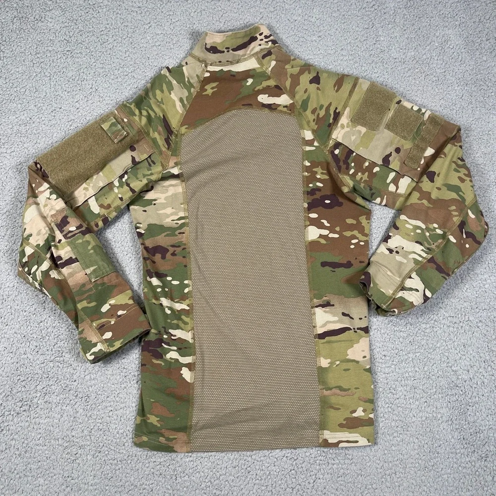 Sekri Army Combat Shirt‎ Mens S Multicam Camo BDU Made in USA Pockets Stretch